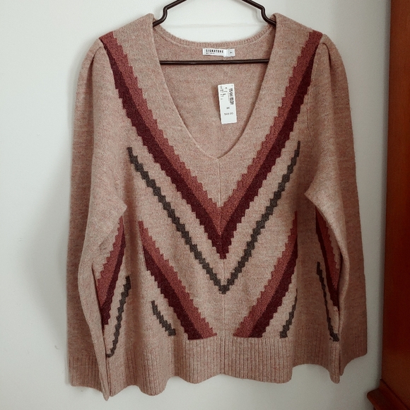 🍁❄️NWT, Reitmans signature, beige warm sweater, fall, spring, winter - Picture 11 of 14